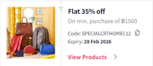 Image of Myntra Coupon : Flat 35% Off on Household Items