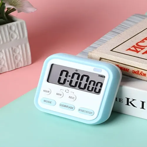 Image of Myntra Elegant Homes Blue Table Clock