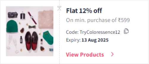 Image of Myntra Coupon : Flat 12% Off on Coloressence Beauty & Personal Care