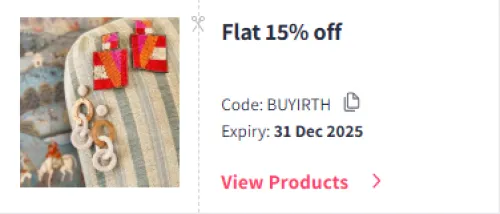 Image of Myntra Coupon : Flat 15% Off on IRTH by House of Titan Handbags & Wallets
