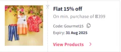 Myntra Coupon : Flat 15% Off on Amrita Naturals Products
