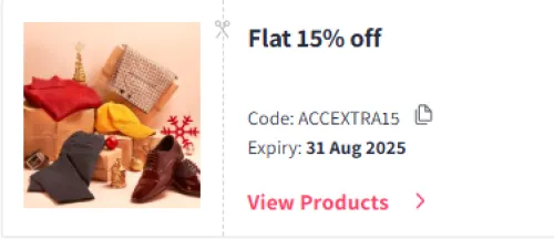 Image of Myntra Coupon : Flat 15% Off on Mobile Accessories & Smart Watches