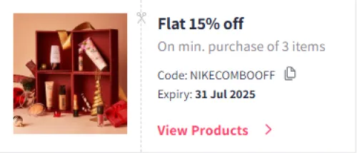 Image of Myntra Coupon : Flat 15% Off on Nike Footwear & Clothing