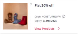 Myntra Coupon : Flat 20% Off on Forever New Clothing