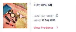 Myntra Coupon : Flat 20% Off on GANT Mens Clothing