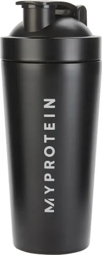 Image of Myprotein Stainless Steel Shaker 700ml (Black)