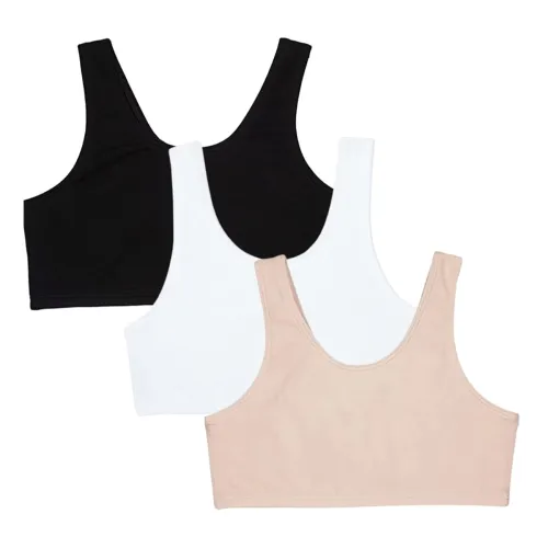 Image of Mysha Sports Bra for Women & Girls, Cotton Non-Padded Full Coverage Beginners