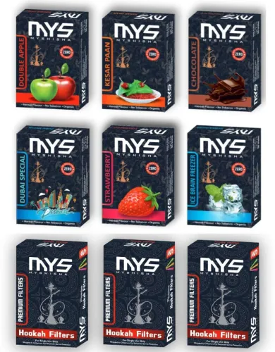 Image of MYSHISHA Hookah Accessories 15 Mouthpiece Tips, (249 g, Pack of 9)