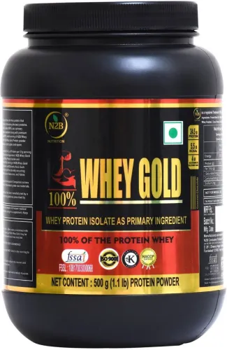 Image of N2B 100% Whey Gold Protein Supplement Powder 500 g