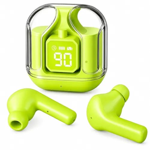 Image of NADITI Wireless Bluetooth Earbuds with Digital Display