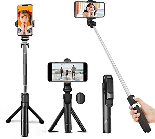 Image of NAFA Portable Bluetooth Selfie Stick Tripod