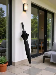 Nafeio Royal Classic Handle Umbrella Auto Open Windproof Unbreakable Stick Rain