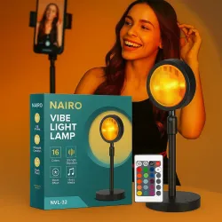 NAIRO Stylish Sunset Lamp with Remote 