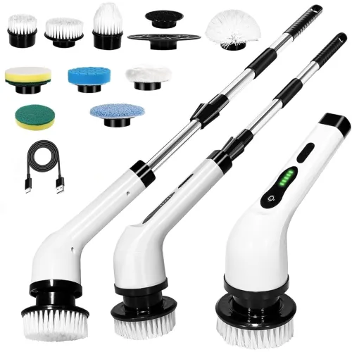 Image of Naitik Creation 9-in-1 Electric Spin Scrubber (LED Display)