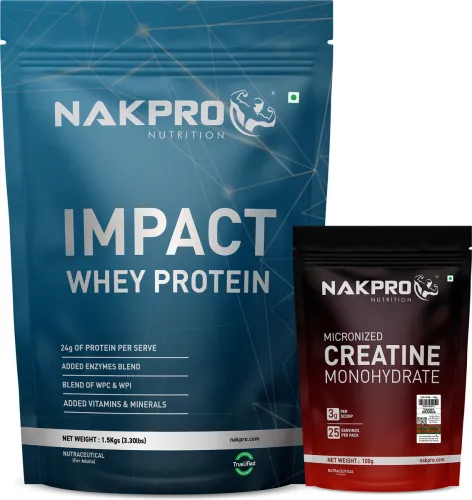 Image of Nakpro Impact Whey Protein Isolate & Concentrate 1.5kg 