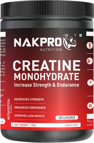 Image of Nakpro Micronized Creatine Monohydrate 150g Unflavoured