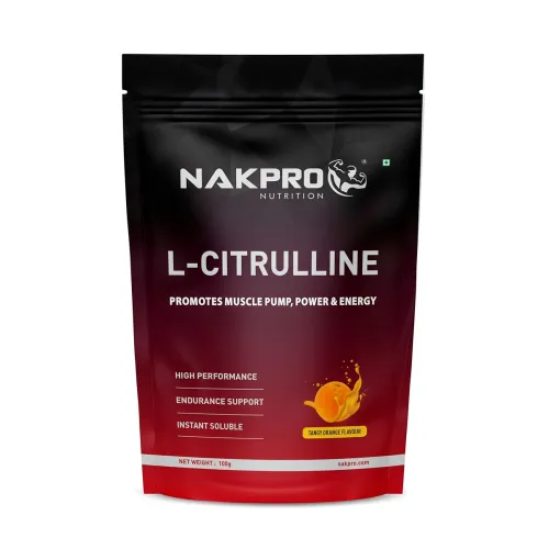 Image of NAKPRO Nutrition Pure L-Citrulline Powder 100g