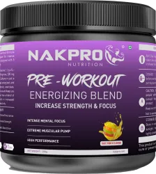 Nakpro Pre Workout Powder Jar (250 g)