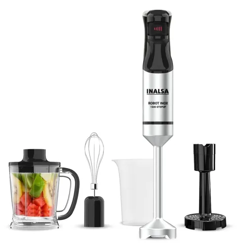Image of NALSA 1500W Hand Blender with 1L Chopper & Potato Masher