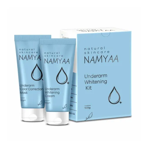 Image of Namyaa Dark Underarm Kit -Underarm cream and color correction mask, 100 gram, Pack of 2