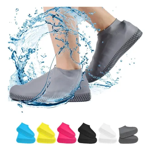 Image of NAPPWE Reusable Waterproof Silicone Shoe Covers