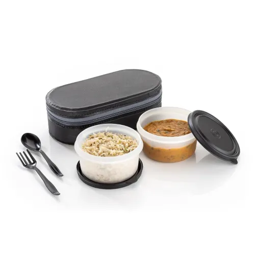 Image of NARIYA 2 Container Lunchbox with Spoon