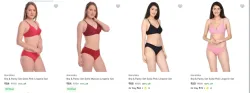 Narshika Lingerie Sets up to 90% Discount