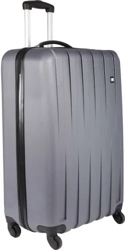 Image of NASHER MILES Small Cabin Suitcase (55 cm) 4 Wheels - NM H142 Grey 20 Inch - Grey