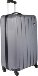 NASHER MILES Small Cabin Suitcase (55 cm) 4 Wheels - NM H142 Grey 20 Inch - Grey