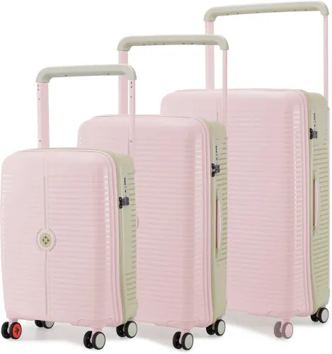 Image of NASHER MILES 3-Piece Hard Luggage Set