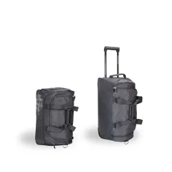 Nasher Miles Flanders Soft Duffle Set (2 pcs, Grey)