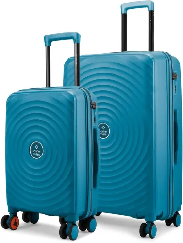 Image of Nasher Miles Goa 2 Pc Luggage Set Teal