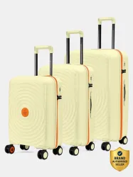 NASHER MILES Goa Polypropylene Hard-Sided Trolley Bags 55