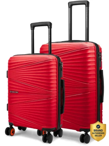 Image of NASHER MILES Hard Body Set of 2 Luggage 8 Wheels 