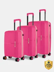 NASHER MILES Hard Body Set of 3 Luggage