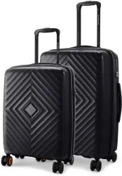 NASHER MILES  Hard Body Set of 2 Luggage 8 Wheels