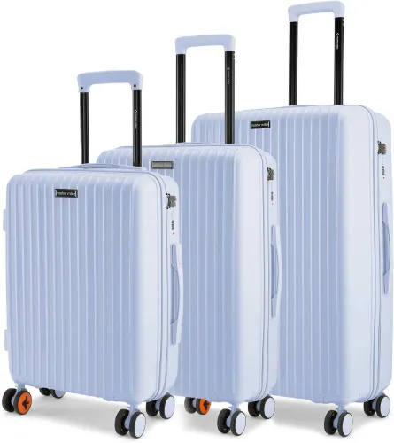 Image of NASHER MILES  Hard Body Set of 3 Luggage 8 Wheels