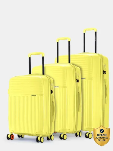 Image of NASHER MILES Hard Body Set of 3 Luggage 