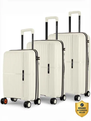 Image of NASHER MILES Hard Polypropylene Luggage Set 