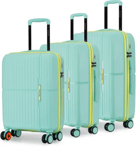 Image of NASHER MILES  Hard Body Set of 3 Luggage 8 Wheels