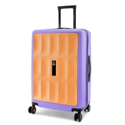 Nasher Miles Hard-Sided 24 Spinner Luggage – Peach Lavender