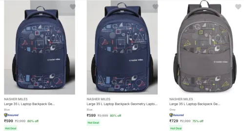 Image of Nasher Miles Laptop Bags upto 80% Discount