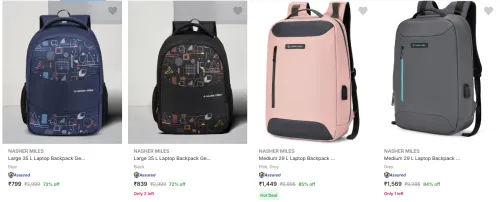 Image of Nasher Miles Laptop Bags upto 85% Discount