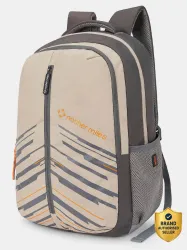 NASHER MILES Large 31 L Laptop Backpack Geography | 2 Compartments | Rain Cover
