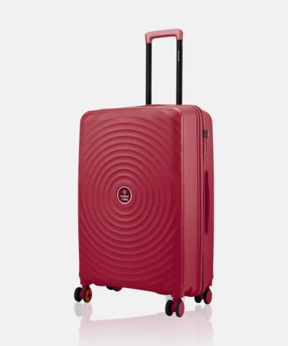Image of NASHER MILES Medium Trolley Bag (65 cm) - Maroon