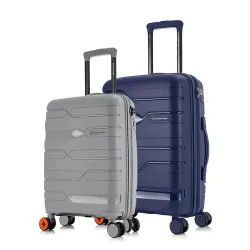 Nasher Miles Paris Hard-Sided Polypropylene Luggage Set of 2