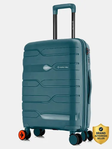 Image of NASHER MILES Paris Polypropylene 24 inch Hard-Sided Spinner Trolley Bag