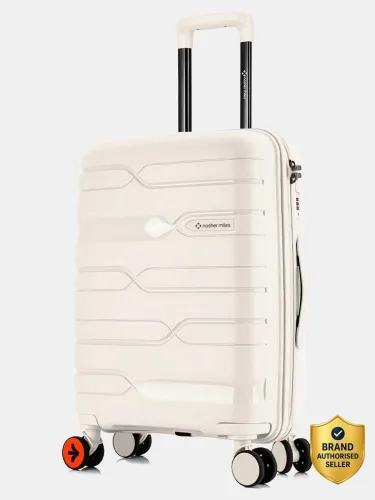Image of NASHER MILES Paris Polypropylene 24 inch Hard-Sided Spinner Trolley Bag