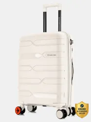 NASHER MILES Paris Polypropylene 24 inch Hard-Sided Spinner Trolley Bag