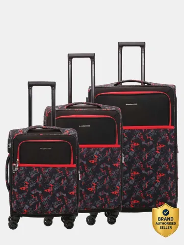 Image of Nasher Miles Polyester Trolley Bag (Set of 3)